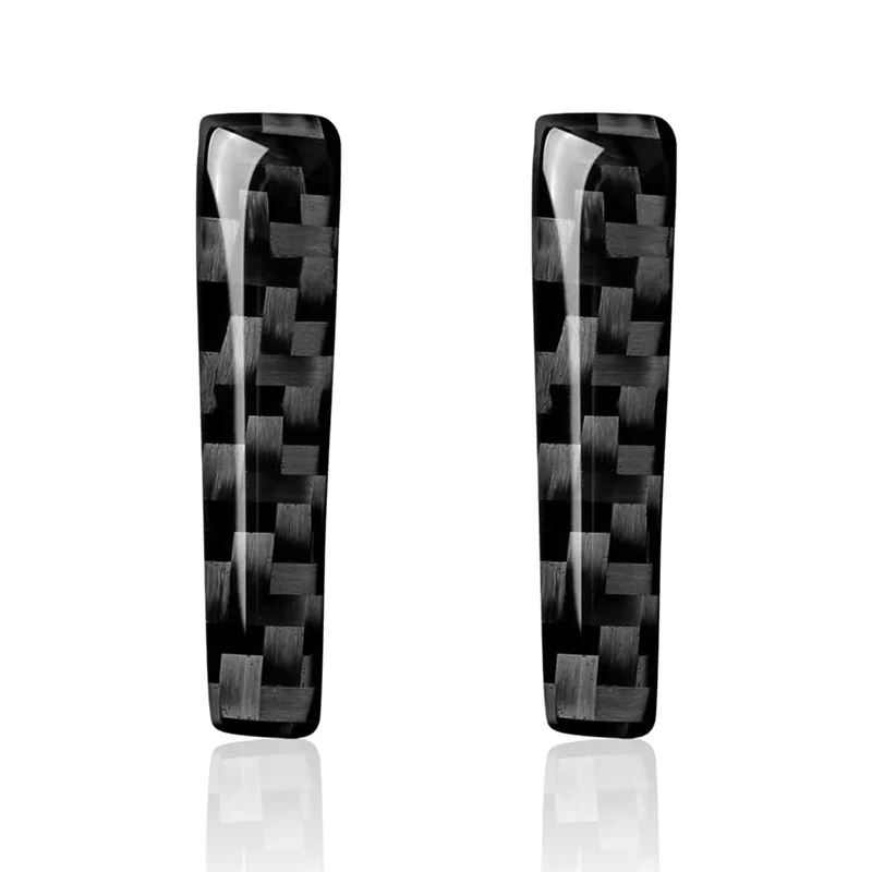

Carbon Fiber Car Gear Shift Knob Trim Sticker Decals for 2015-2021 Interior Accessories