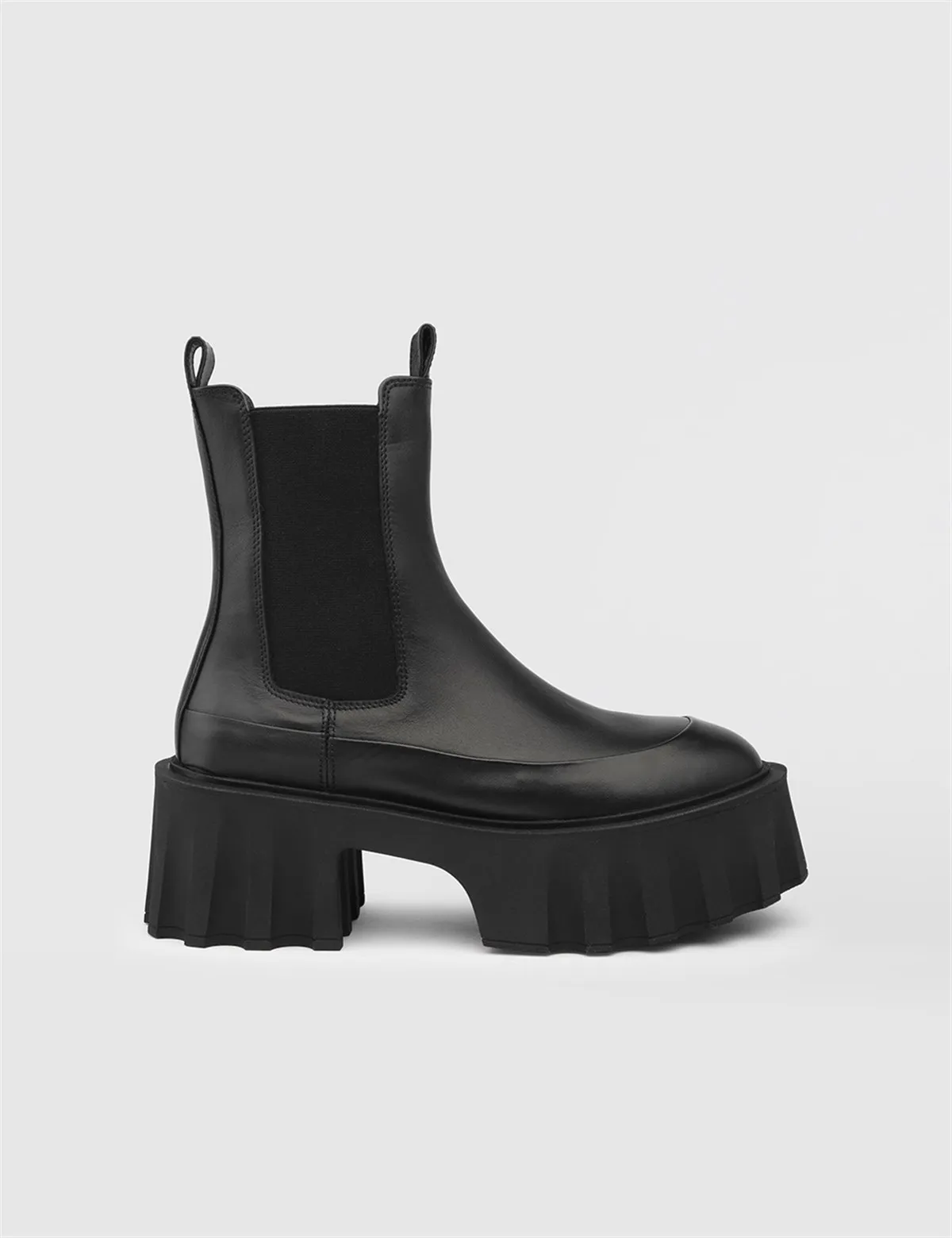 

ILVi-Genuine Leather Handmade Claas Black Boot Women's Shoes 2022 Fall/Winter