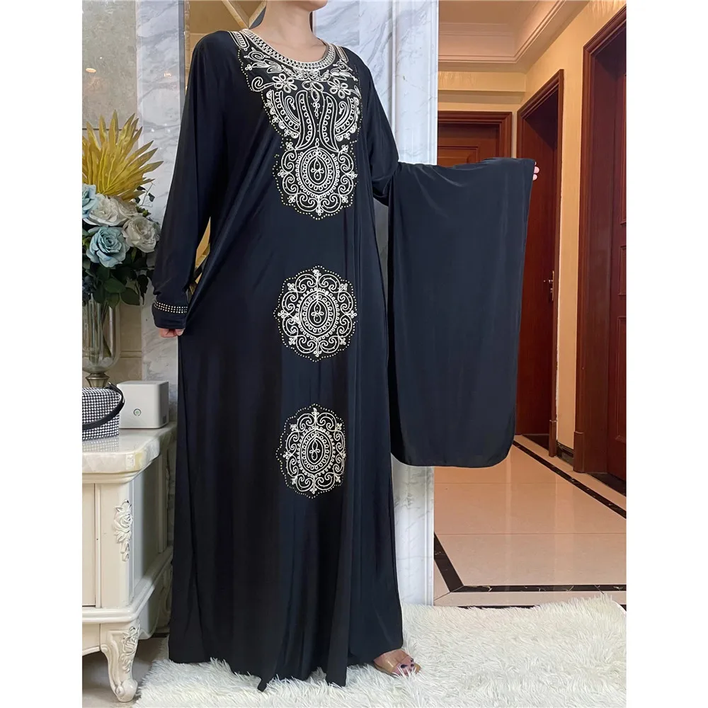 

2023 New African Evening Dresses for Women Dashiki Ankara Outfits Gown Plus Size Turkey Wedding Party Long Maxi Dress YY32