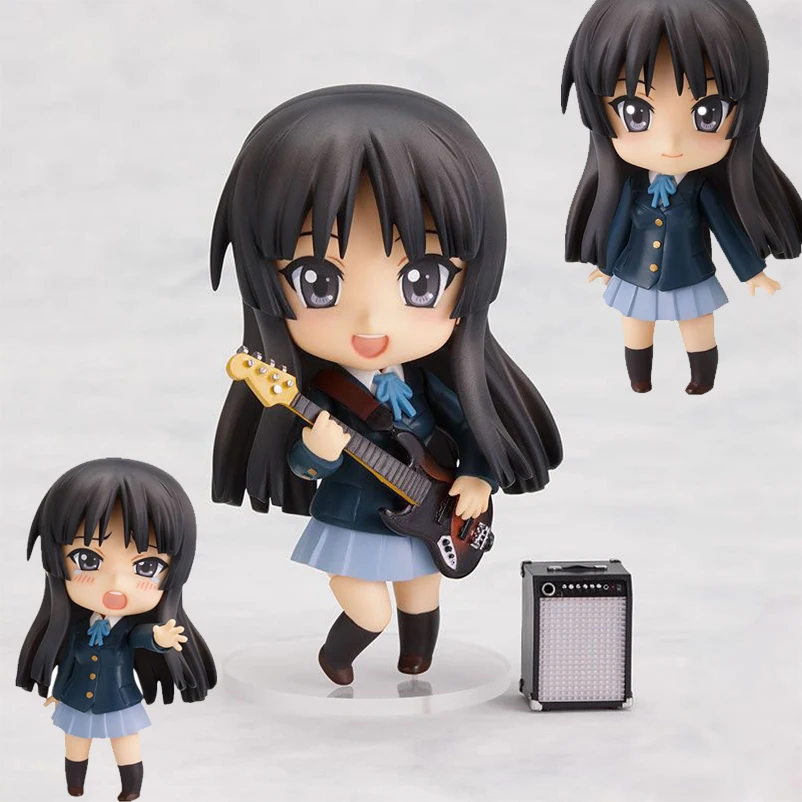 

Игрушечная музыка, искусственная аниме 82 Akiyama Mio, аниме фигурка милой девушки, подвижная фигурка, игрушка из ПВХ, коллекционные модели, украш...