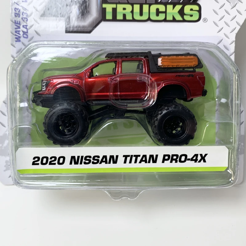 Литые модели автомобилей масштаб 1:64 из сплава 2020 Nissan Titan Φ пикап большой грузовик