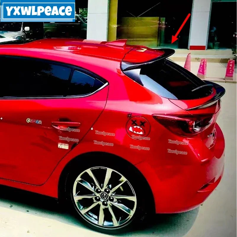 Для Mazda 3 Axela Hatchback 2014-2017 высококачественный АБС-пластик неокрашенный цвет задний