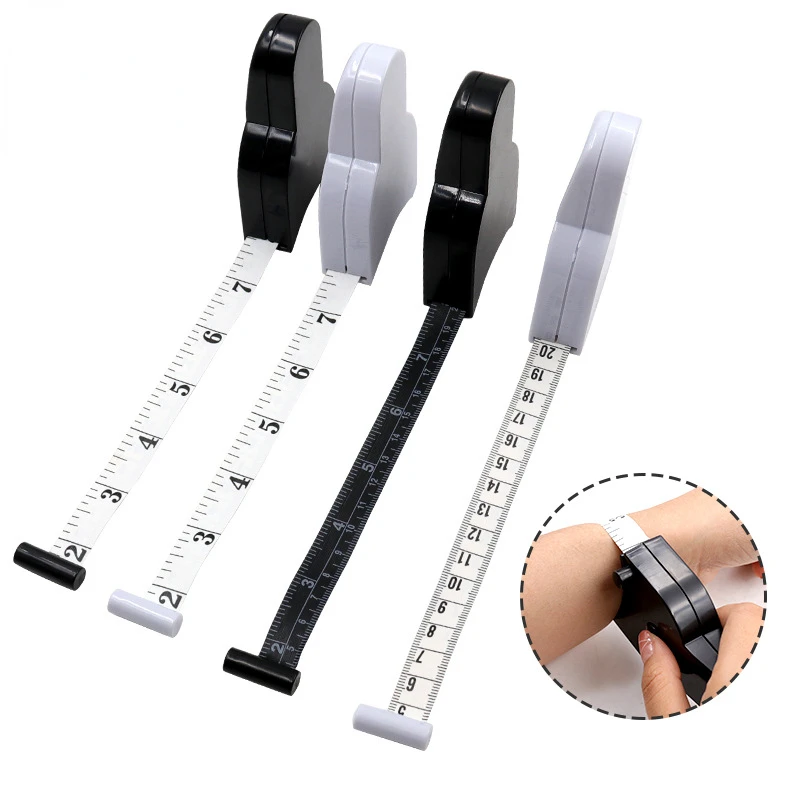 

150CM Automatic Telescopic Measuring Tape Self-tightening Soft Measure Ruler for Body Waist Chest Leg Sewing Tailor Meter