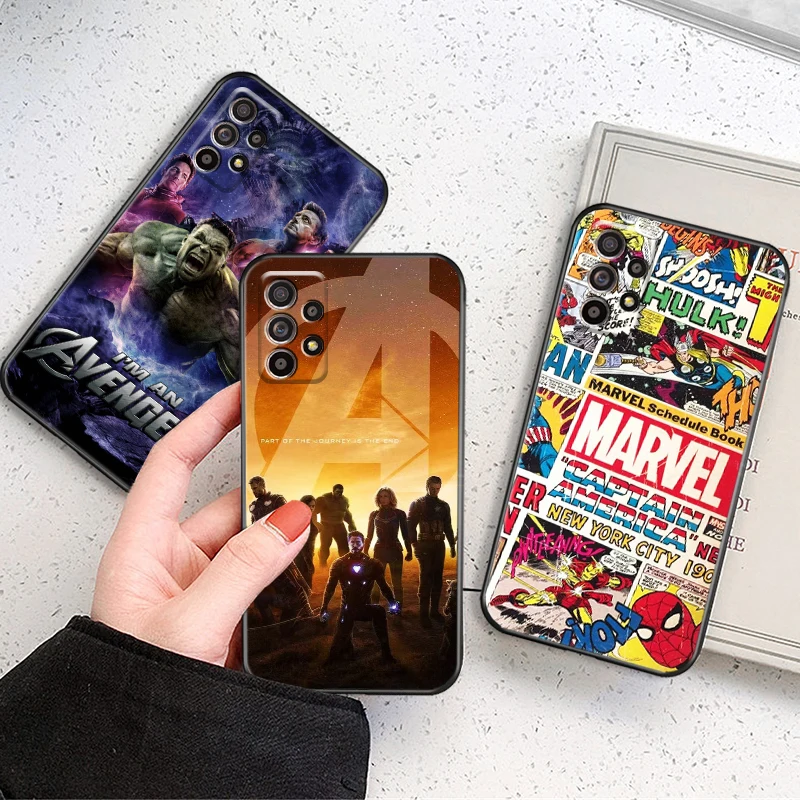 

Marvel Avengers Iron Man For Samsung Galaxy M10 M11 M12 M20 M22 M30 M30S M31 M31S M32 M51 M52 5G Phone Case Carcasa Coque Cover