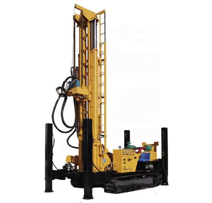 

Deep Hole Drilling Machine DTH Borehole Water Well Drill Rig Crawler Type Drilling Machine