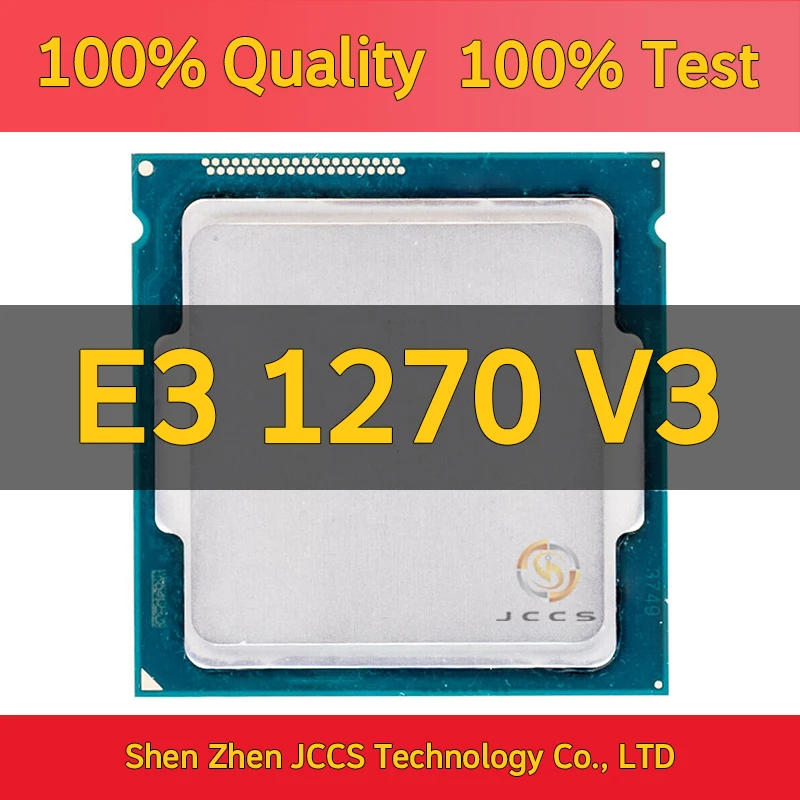 

Used Xeon E3 1270 V3 3.5GHz LGA 1150 8MB Quad Core CPU Processor SR151