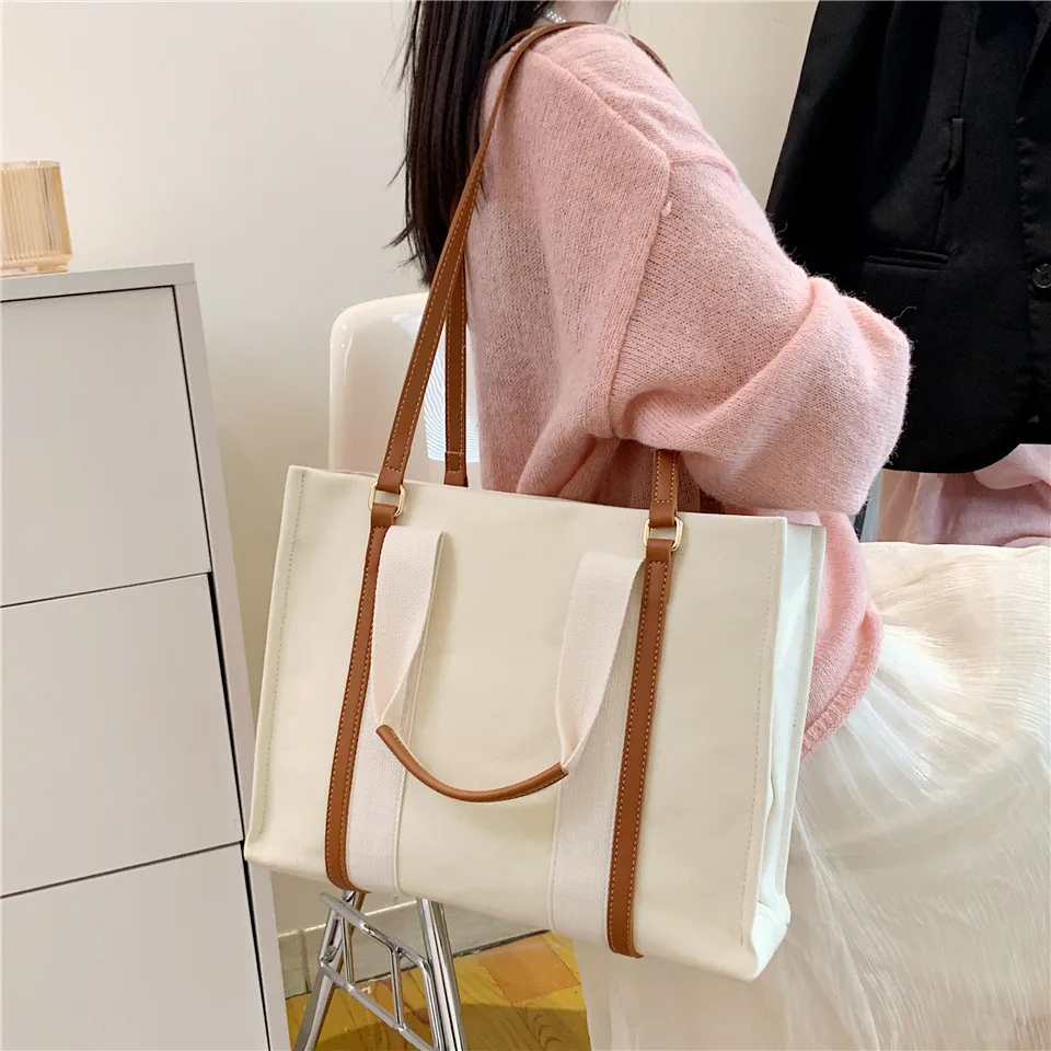 

Брезентовые дизайнерские сумки-мессенджеры на ремне, модель 2023 года