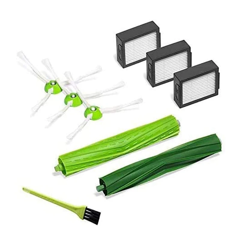 

Replacement Accessories For Irobot Roomba E5 - I7 - I7 Plus, Rotating Brushes, Roller Extractors, Irobot HEPA Filters