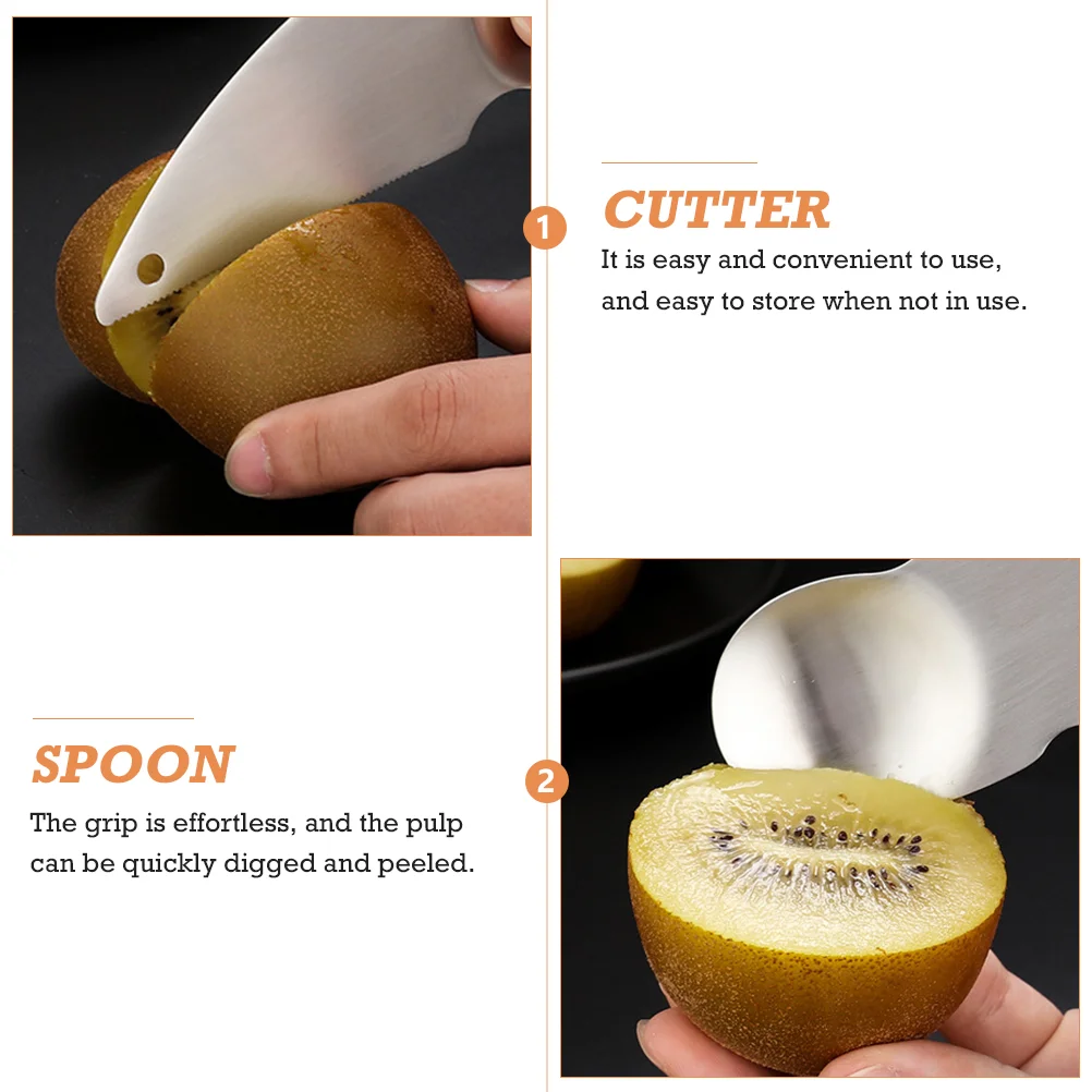 Слайсеры для фруктов киви из нержавеющей стали кухонные инструменты авокадо