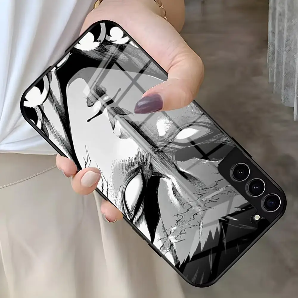 Чехол для телефона P-Demon Cool S-Slayer-RE для Samsung S26 S25 Edge S24 S23 S22 Ultra Plus Fe A57 A37 A17 A27 5G, стеклянная крышка (art.: 3920dca2d781a) - 3920dca2d781a