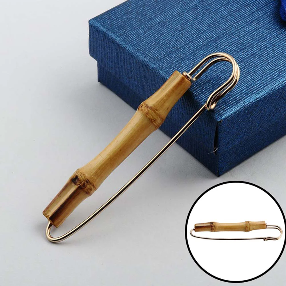

Brooch Sweater Pin Safety Bambooscarf Shawl Women Vintage Jewelry Broches Clip Clips Fancys Breast Tie Bow Shirtinsect Hat