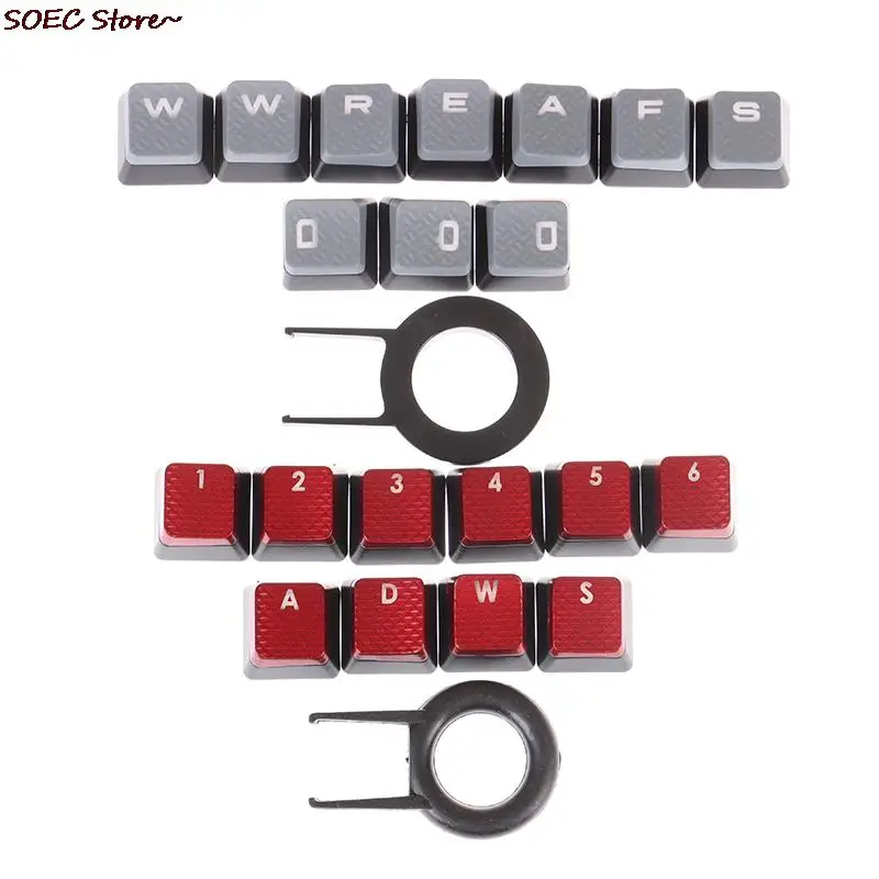 10Pcs/Pack Keycaps For Corsair K70 RGB K95 K90 K63 Mechanical Keyboard