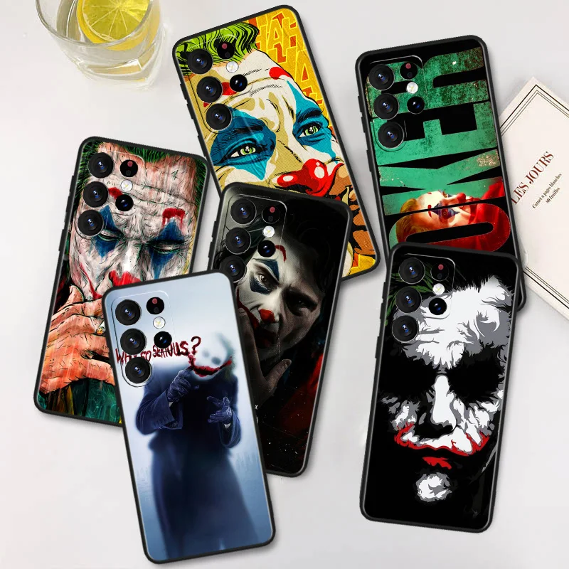 

Jokerss Cool Phone Case For Samsung A22S A22 A21S A14 A13 A12 A11 A04S E A03S A02S A01 Core Black Soft Cover