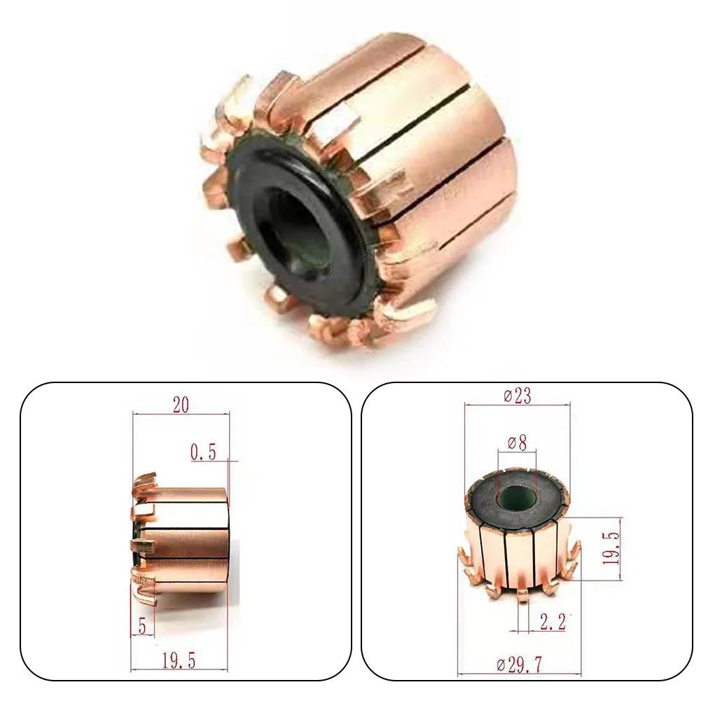 Эффективная работа двигателя Медный коммутатор для высокоскоростных двигателей