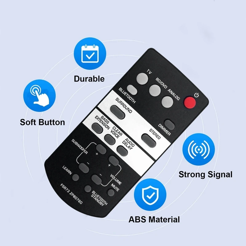 Пульт дистанционного управления FSR73 ZP80760 для звуковой панели Yamaha