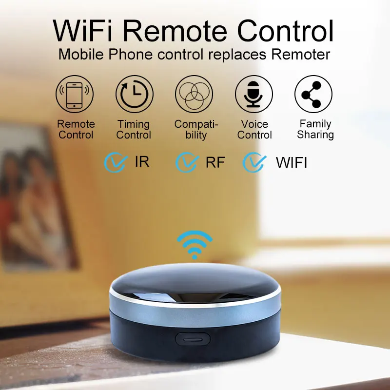 Tuya smart wifi ir rf пульт дистанционного управления 433 МГц RF IR контроллер концентратор