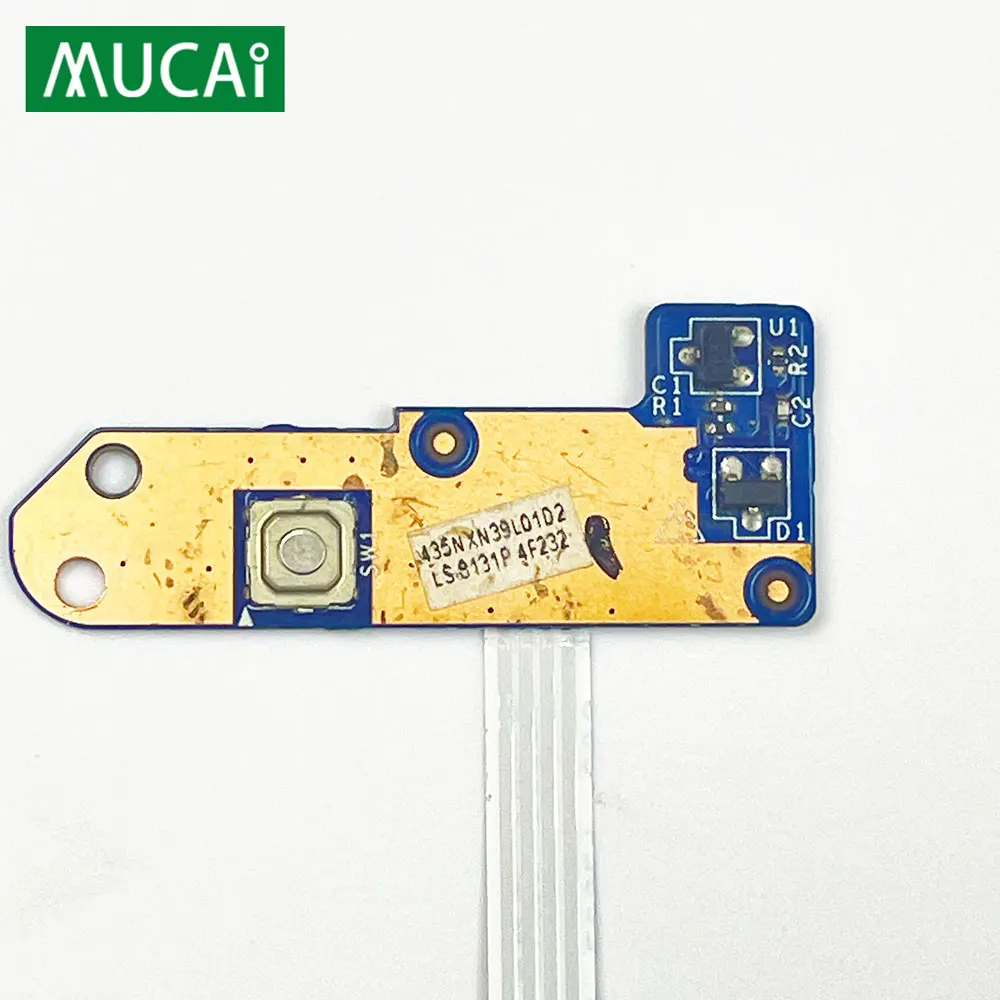 Панель кнопки питания для ноутбука Lenovo ThinkPad E430 E430C E435 E445 E530 E535 E545 с кабелем 04W4268 04W4129