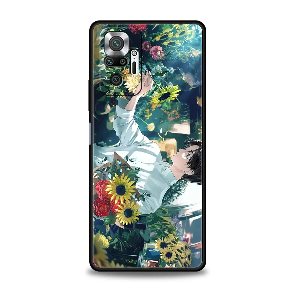 Чехол для телефона Xiaomi Redmi Note 12, 10, 11, 9, 8 Pro Plus, 9S, 7, 8T,  9T, 9A, 8A, 9C, K40, мягкий игровой чехол, бампер, аниме, девушка,  художественный пейзаж | AliExpress