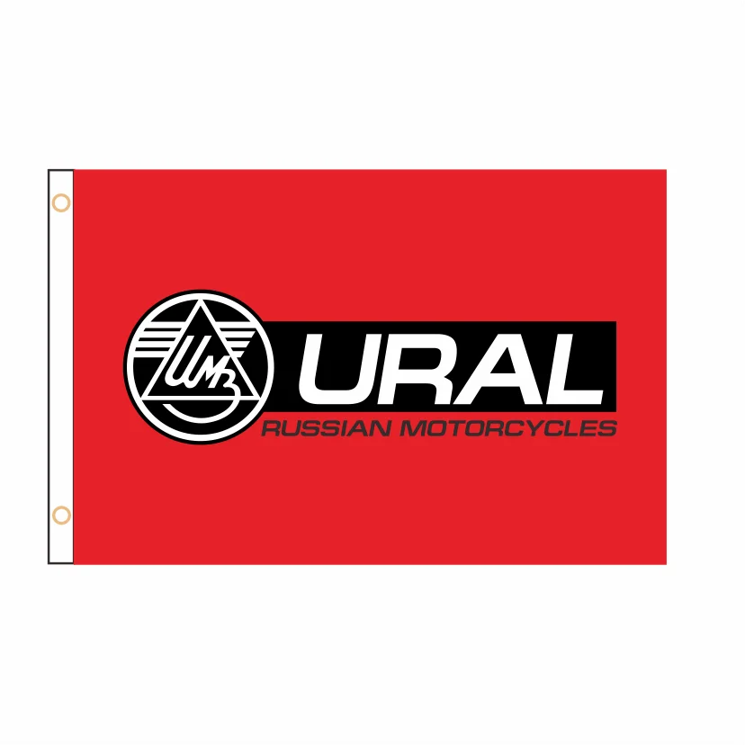 

Custom Banner Ural Motorcycles Flag Banner 2ft*3ft 3ft*5ft Celebration a Sign Of High Quality Indoor Outdoor Decoration QZ-215
