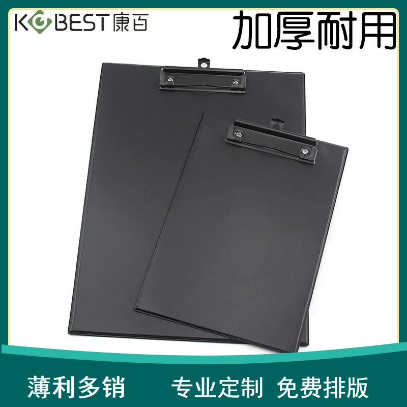

Кожаная доска Kangbai A4 с зажимом, Студенческая записная книжка, деловая офисная телескопическая подвесная папка А5 для документов, доска для подписи