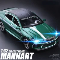 diecast 132 scale mh8 800 m8 sport car model children toy vehicles for kids boys birthday gifts collectible miniature car model