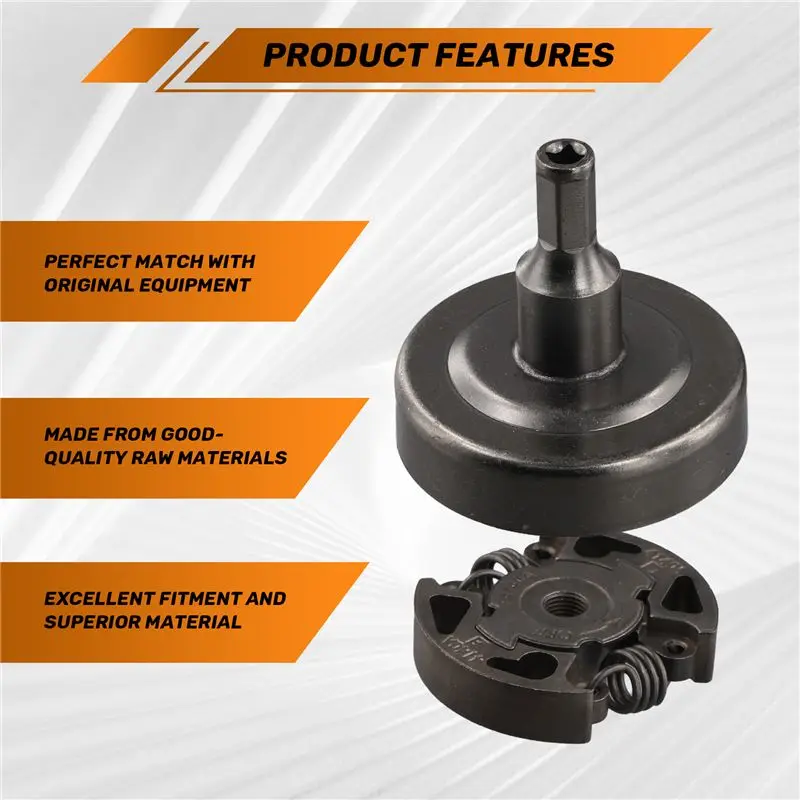 Фото Комплект барабана сцепления A76I для триммеров Stihl FS38, FS40, FS45, FS46, FS50, FS55, FS56, FS70, запчасти для кусторезов и г №2