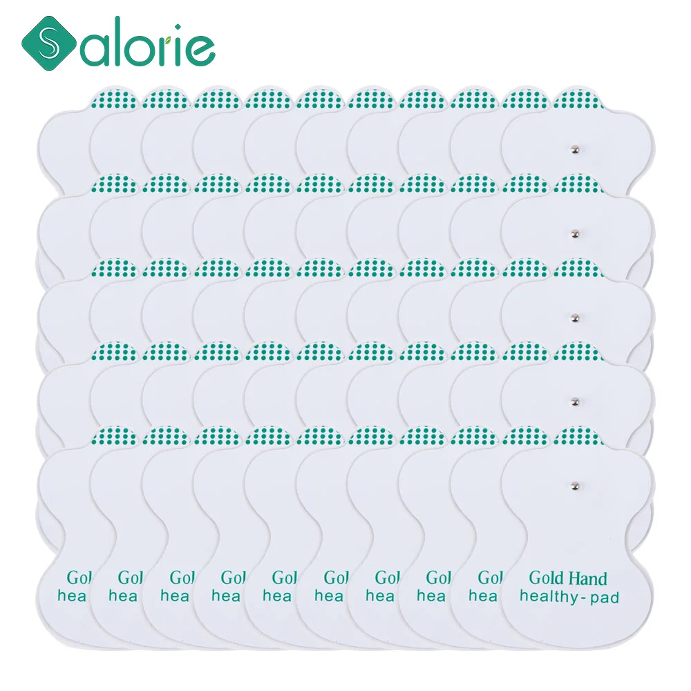 

30/50pcs Self Adhesive Replacement TENS Electrode Pads Muscle Stimulator Electric Digital Machine Massager Sticker Massage Tool