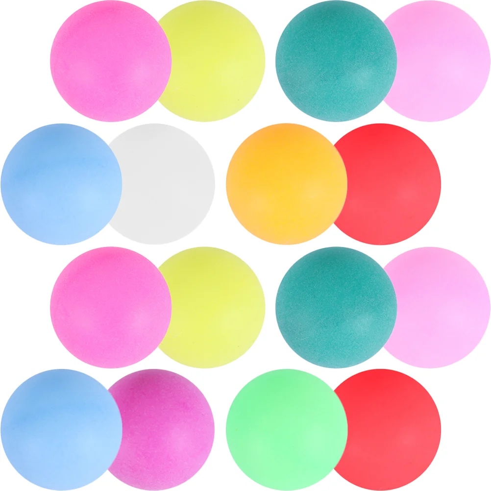 

150 Pcs Color Table Tennis Balls Home Party Game Coloured Pong Small Lottery Activity Props Prom Colorful