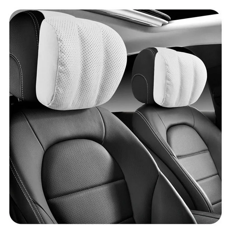 Универсальная Регулируемая Автомобильная Подушка Для Шеи S-класса Из Овечьей