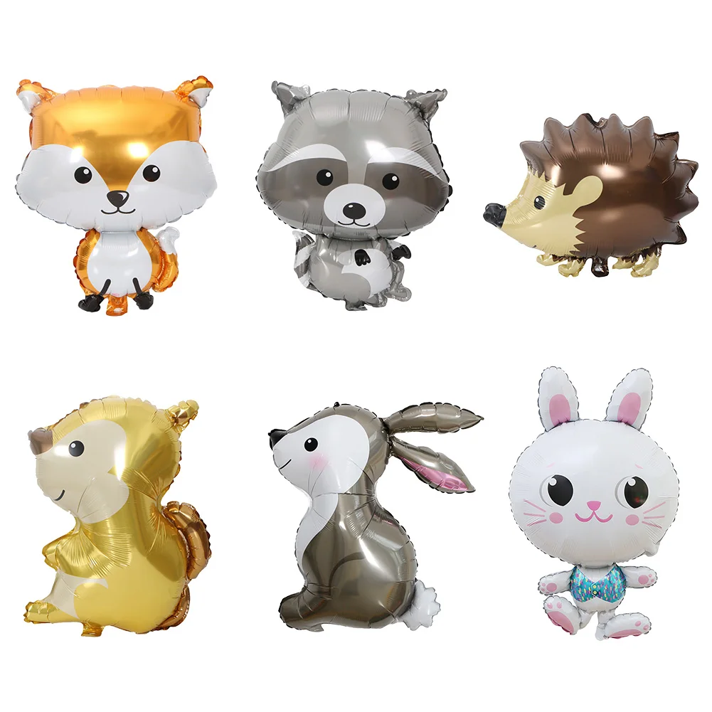 

Easter Decors Bunny Balloons Rabbit Chicken Carrot Foil Ballon Easter Party Supplies Animal Farm Themed Birthday Decoration kids