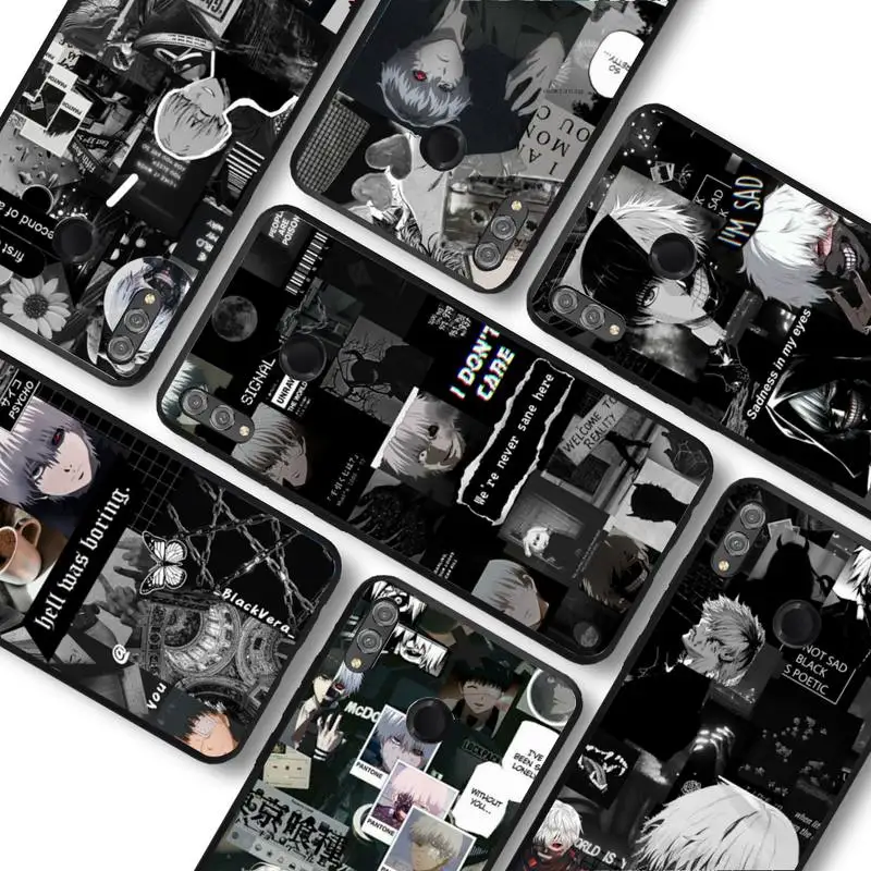 

Japanese Anime Tokyo Ghoul Japan Suave Phone Case for Huawei Honor 10 i 8X C 5A 20 9 10 30 lite pro Voew 10 20 V30
