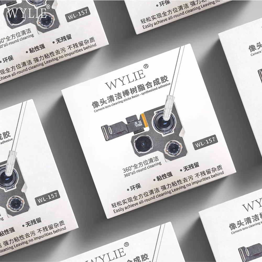 

WYLIE WL-157 полимерный клей для чистки телефона, прочный клей, палочка для камеры, без остатков, инструмент из высокопригарного материала