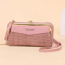 Fashion Women Handbags Famous Brand Crocodile Pattern Crossbody bags Phone Purse Card Holders Large Capacity Shoulder bags Flap