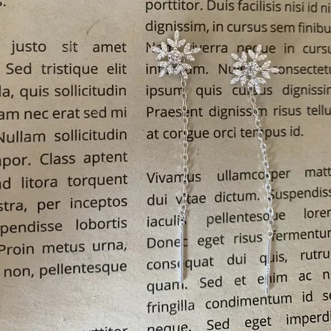 Очаровательные романтические серьги-гвоздики из стерлингового серебра 925 пробы с кисточками для женщин, ювелирные изделия, винтажные аксессуары