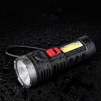 premium emergency flashlight battery display compact extremely bright led torch led flashlight outdoor flashlight