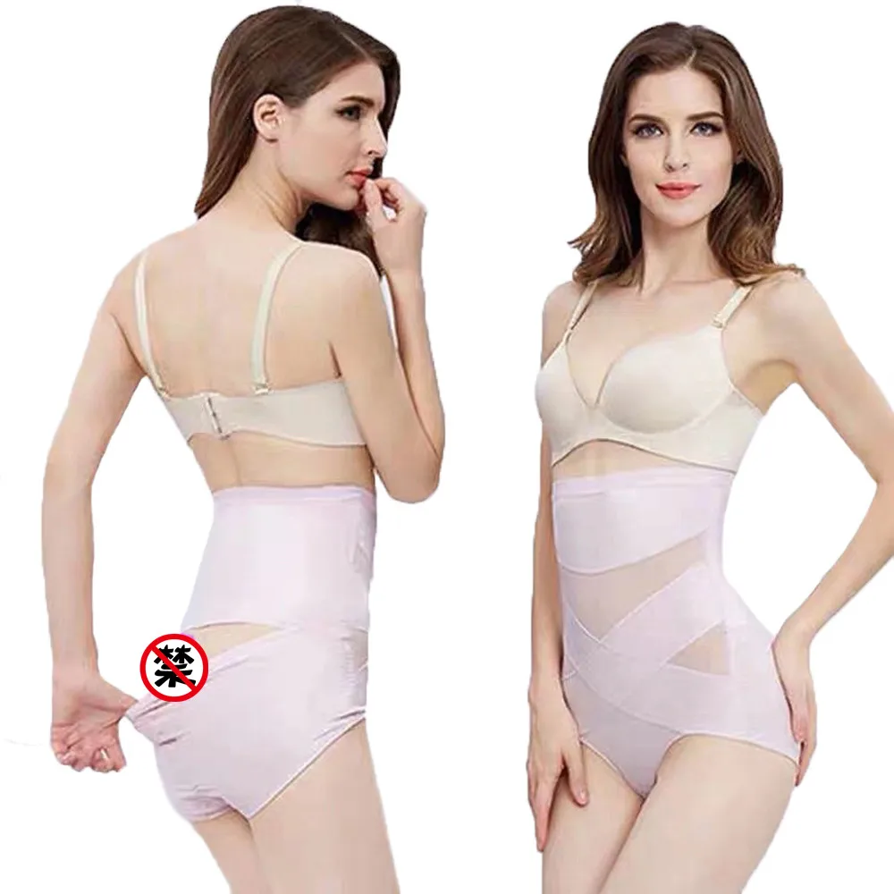 Женские Утягивающие трусики с высокой талией Утягивающее живот Корректирующее