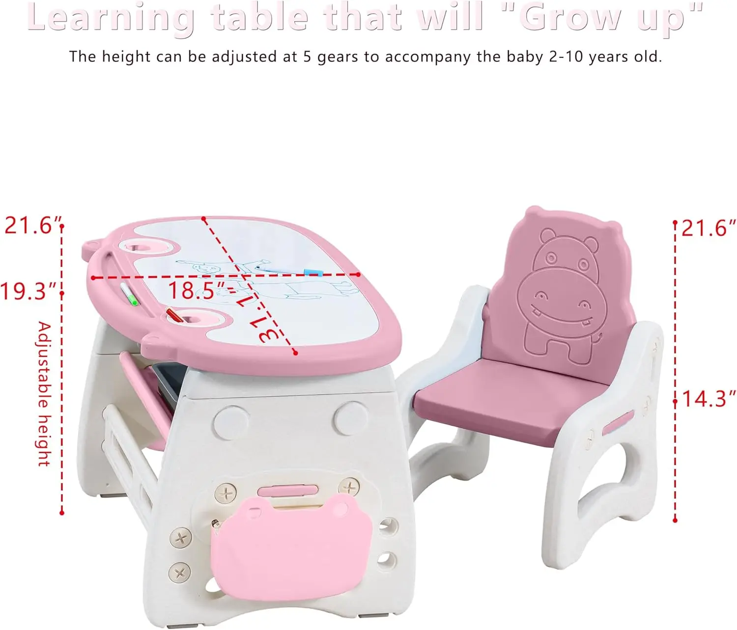 Детский стол и стул. Стол может быть граффити высота можно поднимать опустить для