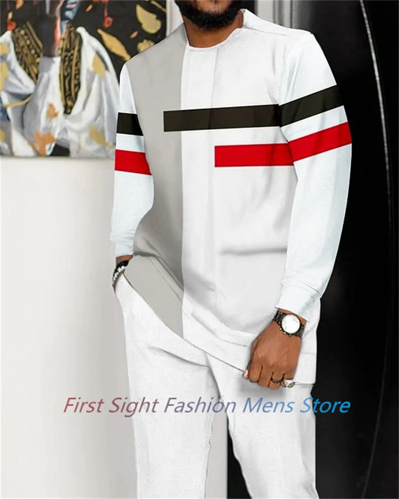 Рисунок 3 - Костюм мужской в полоску