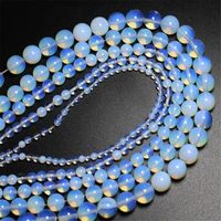natural jewelry making round loose beads opalite bead pick size 4 6 8 10mm charm bracelet