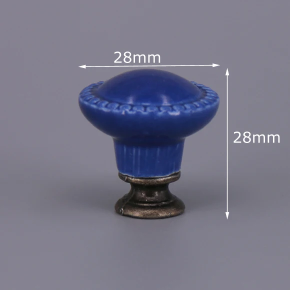 

Ручки для шкафов KUNGSPHAN керамические чернильно-синие