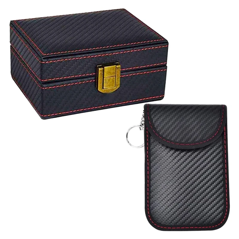 

Автомобильный ключ Блокировка сигнала БЕСКЛЮЧЕВОЙ вход RFID Блокировка комплект ключей Противоугонная сумка для сотового телефона