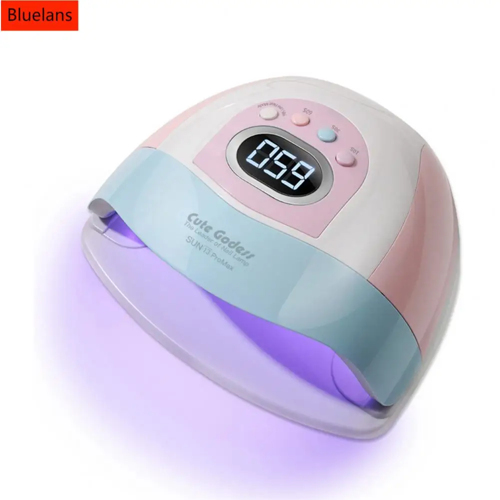 

1 Set Nail Lamp Smart Sensor Dual Light Source Quick Dry 45 Lamp Beads Nail Phototherapy Machine Nail Salon Supply