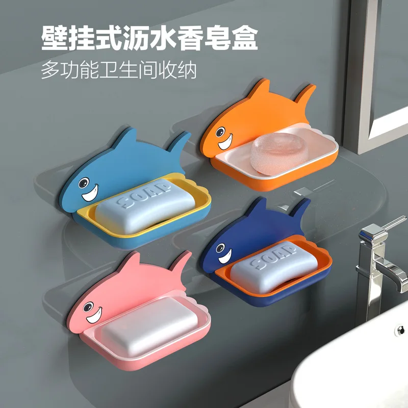 1 шт. настенная мыльница для ванной комнаты портативный держатель пластиковый