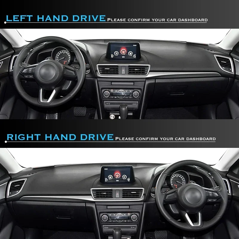 Для Mazda 3 Axela Mazda3 BM BN 2014-2019 крышка приборной панели автомобиля избегайте светильник