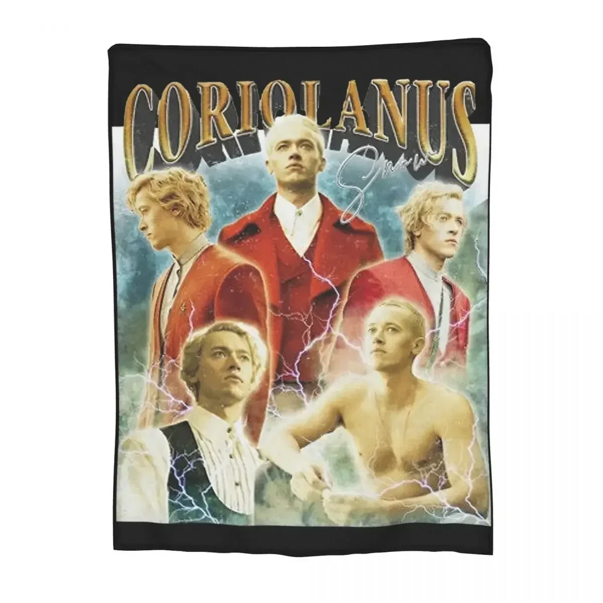 Многофункциональное винтажное одеяло Coriolanus Snow The Hunger Games декоративное для