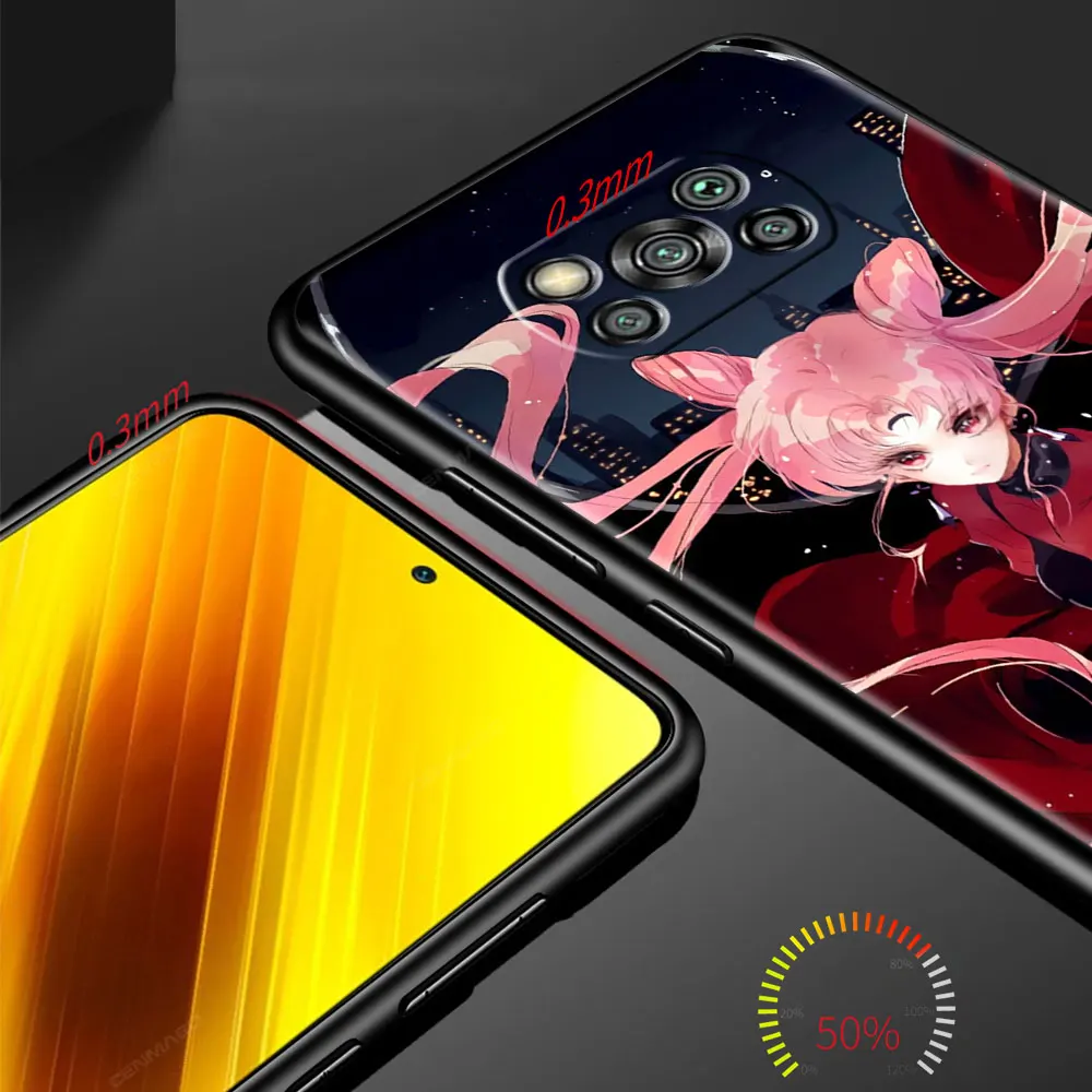 Фото Мягкий чехол для Xiaomi Mi Poco X4 Pro 5G X3 NFC M4 M3 F3 GT F1 11 Lite 11T 10T 9T, чехлы для телефонов, черный чехол, чехлы для девушек Сейлор-Мон №4