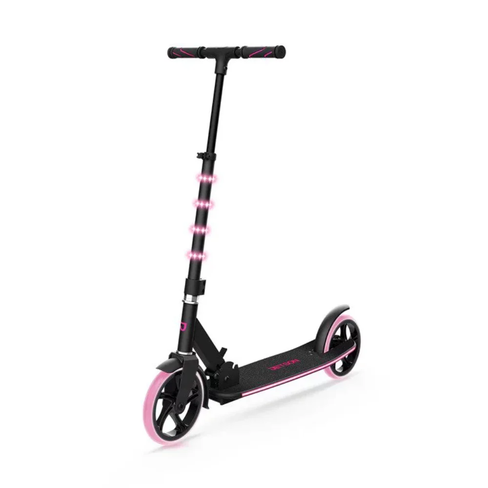 

Jetson Helix 8 and older Light-up Folding Kids Kick Scooter, Pink