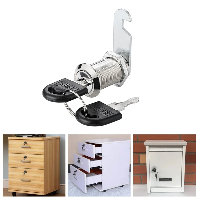 

16/20/25/30mm Drawer Lock Letter Box Mailbox Lock Industrial Switch Cabinet Door File Cabinet Lock Furniture Night Stand Locks