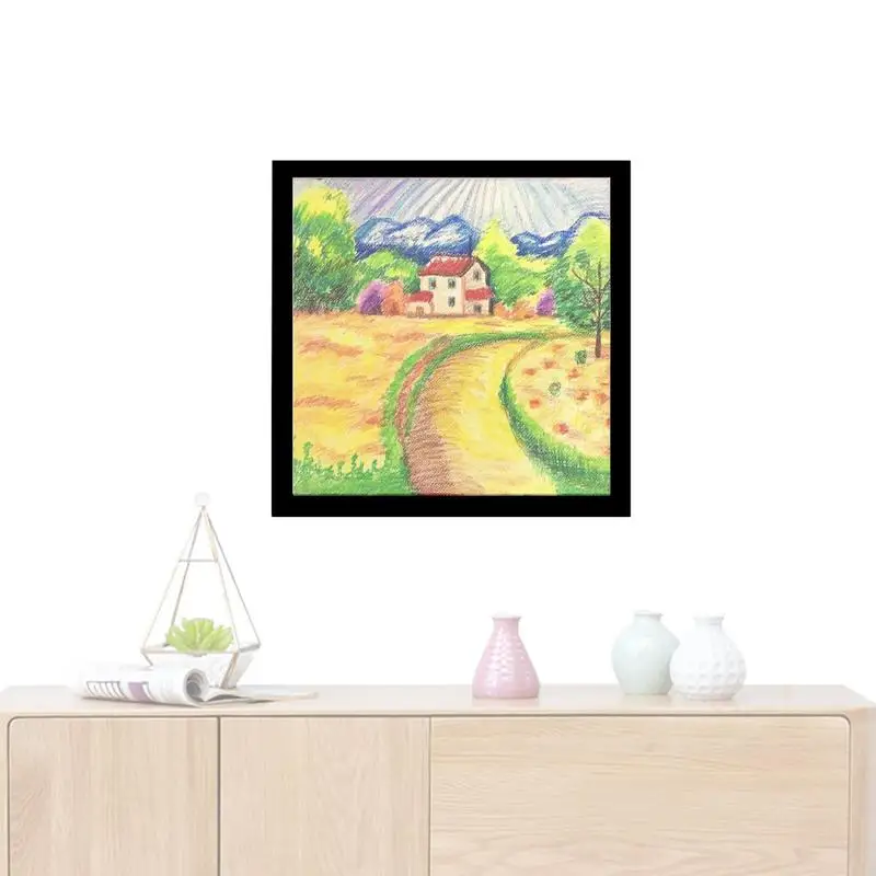 

Diamond Art Painting Frames 30x30 Magnetic Art Frames Display Painting Pictures Or Photo Solid Frame Acrylic Protection For Wall