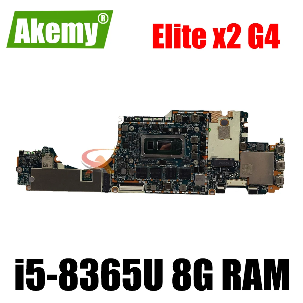 

Akemy Elite x2 G4 mainboard for HP Elite x2 G4 laptop motherboard LA-G931P WITH i5-8365U cpu 8G RAM test 100% OK